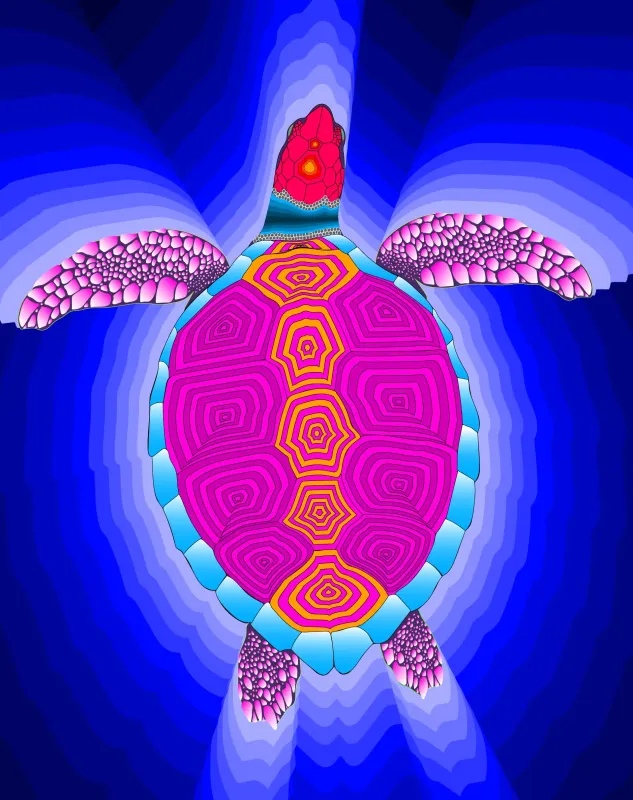Artwork: Hawaii Turtle